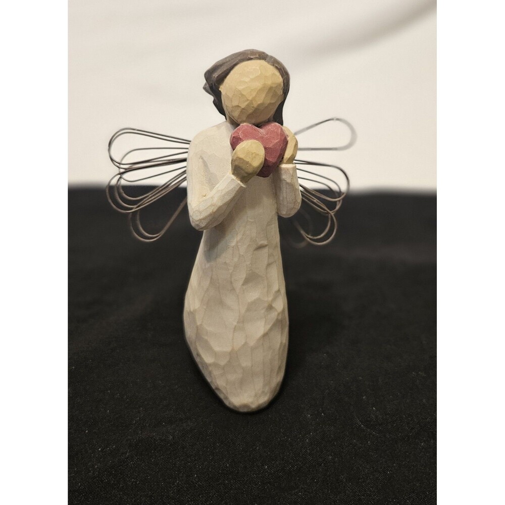 Willow Tree Figurine Angel of the Heart 5.5" Woman Girl Faceless Susan Lordi EUC
